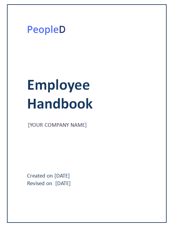 nightclub policies and procedures employee handbook